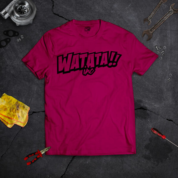 TEE-SHIRT WATATA FUSHIA