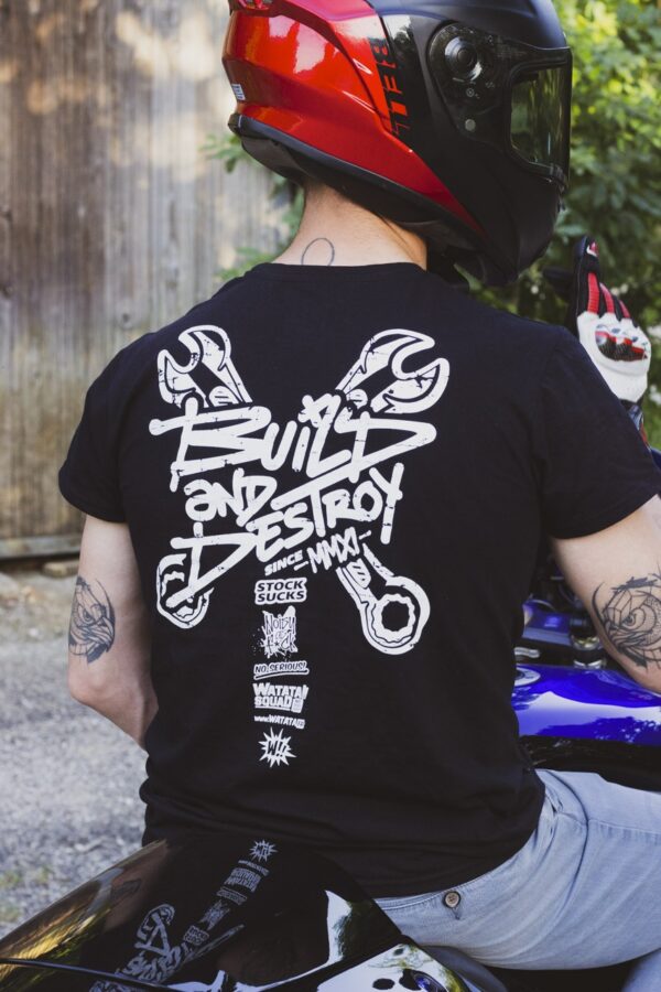 TEE SHIRT WATATA BUILD AND DESTROY