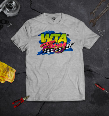 TEE-SHIRT WATATA RACING VITAGE GRIS CHINE