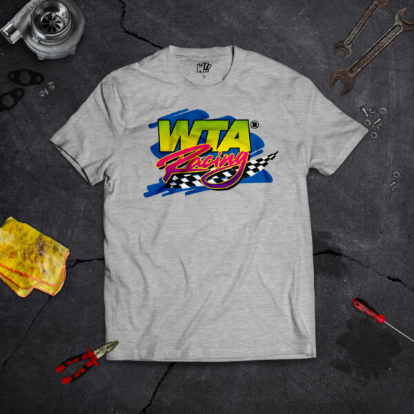 TEE-SHIRT WATATA RACING VITAGE GRIS CHINE